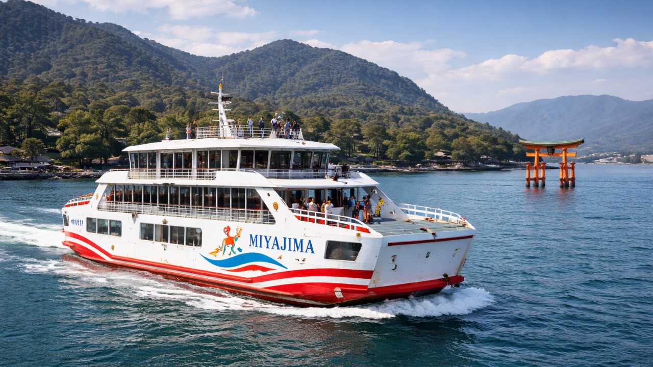 宮島フェリーの画像