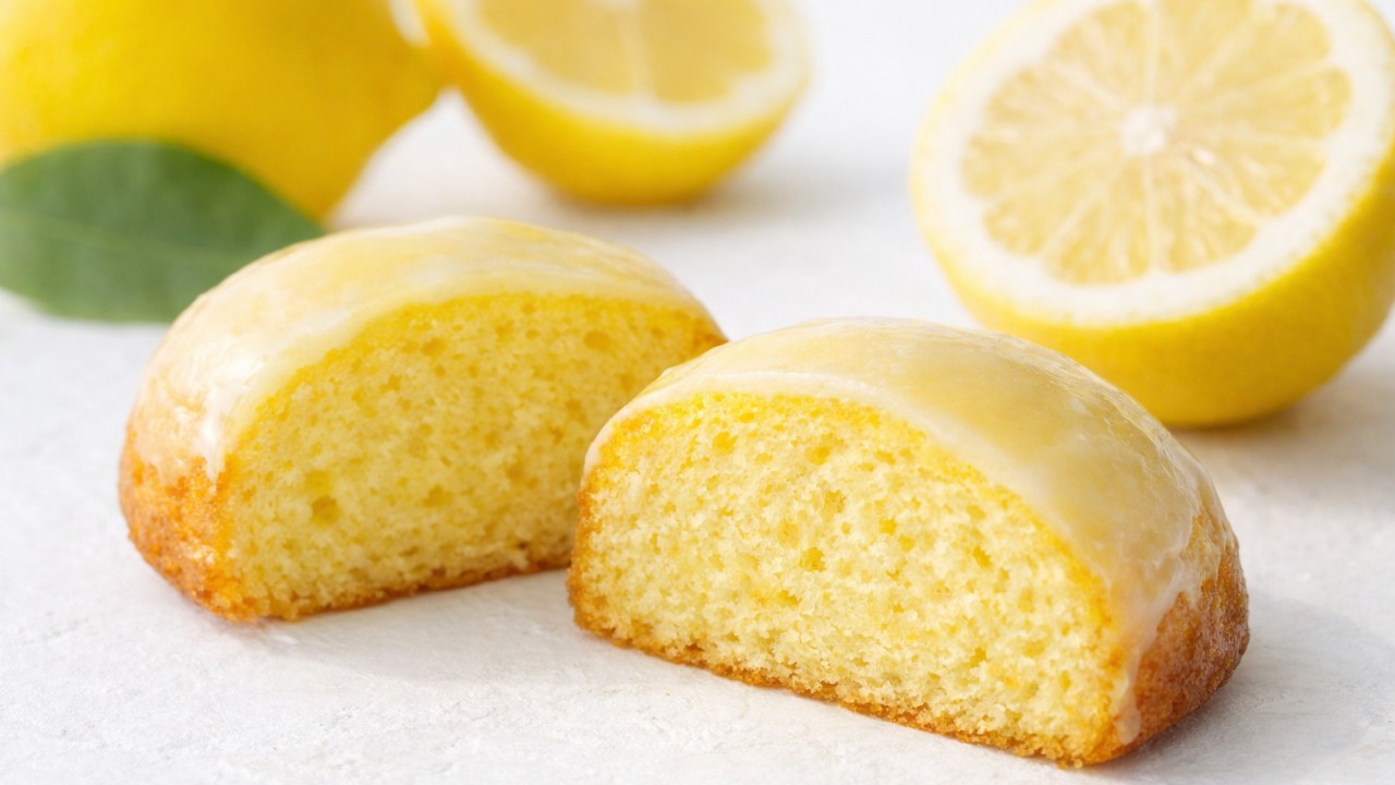レモン色の焼き菓子