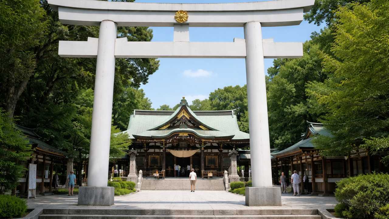 広島市中心部の神社