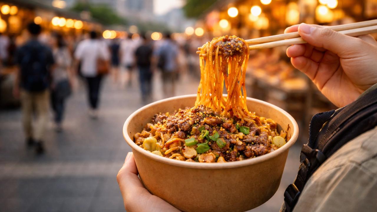 広島駅周辺の食べ歩き汁なし担々麵