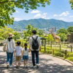 広島市安佐動物公園をテーマにしたブログ用アイキャッチ